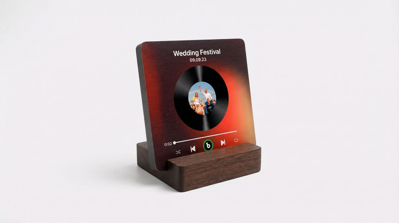 Fotografía de producto soporte musical personalizado para e-commerce